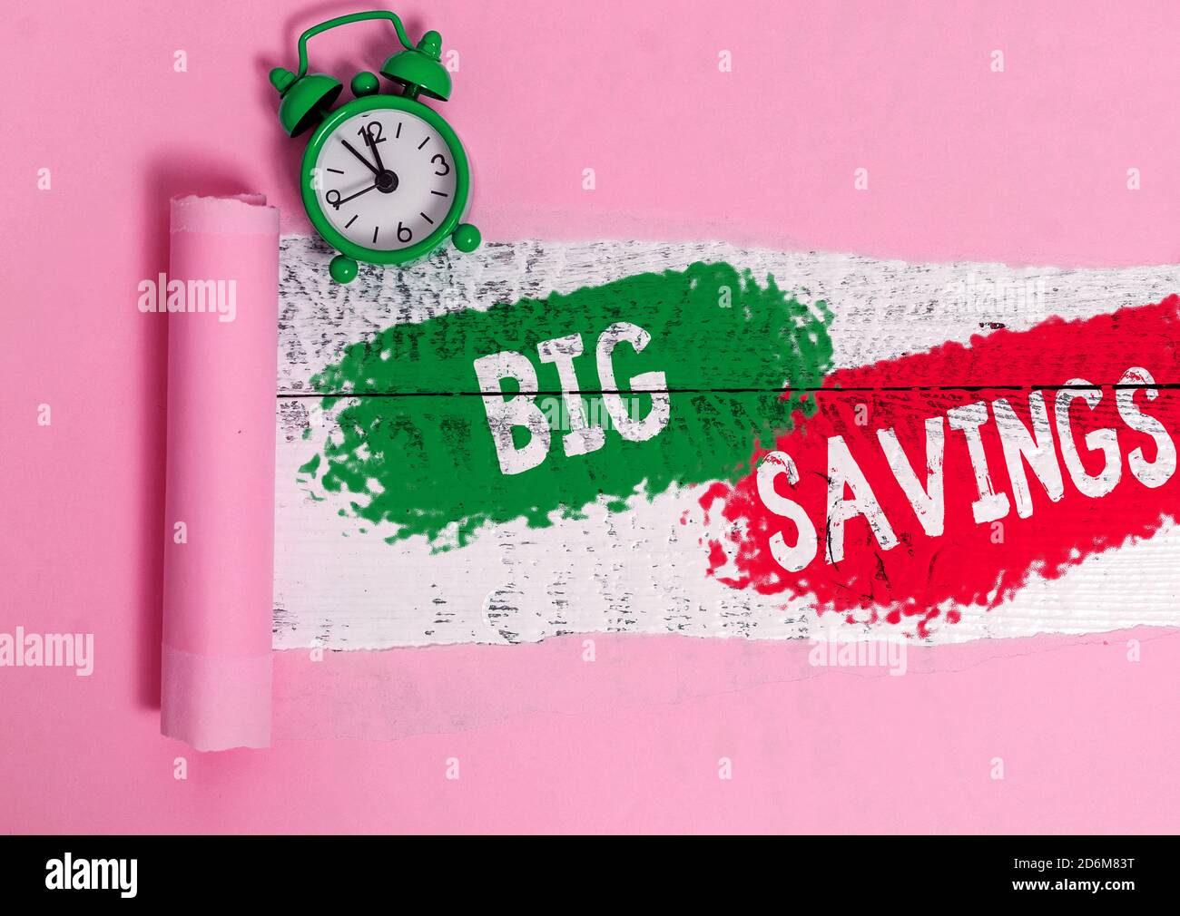 Conceptual hand writing showing Big Savings. Concept meaning income not ...