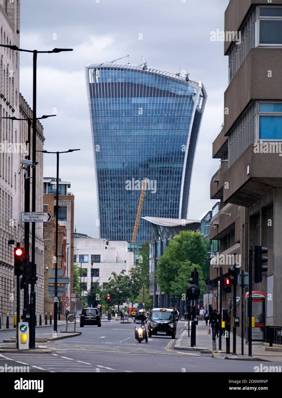 20 Fenchurch Street, also known as 'The Walkie-Talkie Building', London Stock Photo