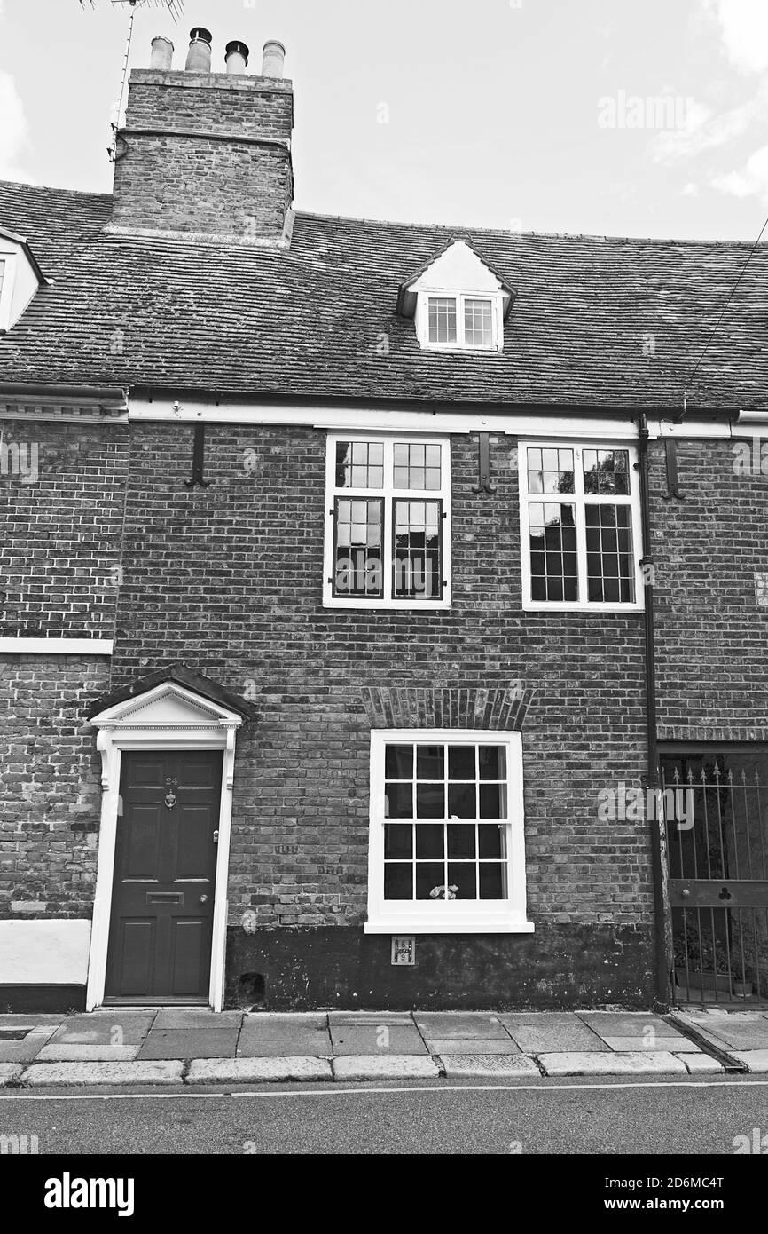 Period House on Nelson Street in the historic area of Kings Lynn on the