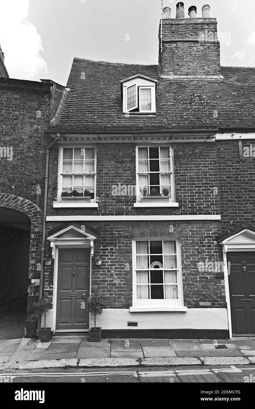 Period House on Nelson Street in the historic area of Kings Lynn on the