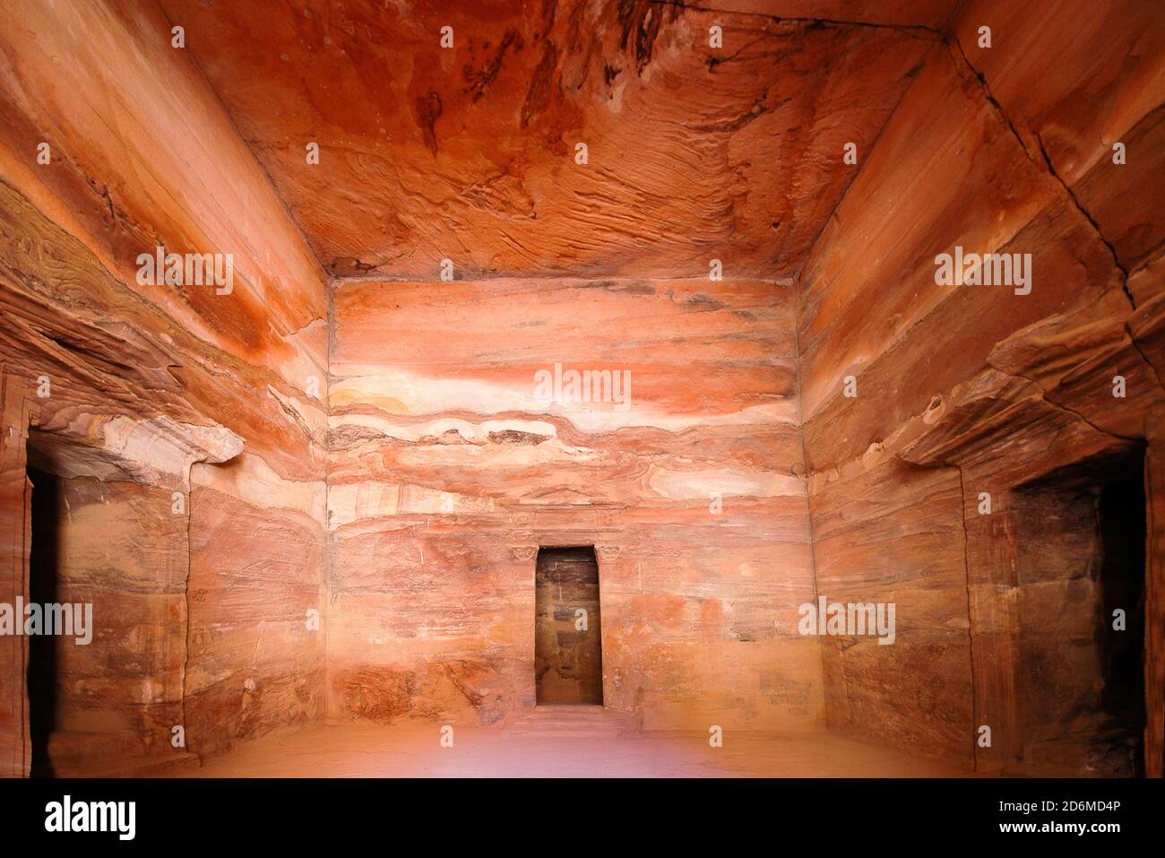 Inside the Treasury, Petra, Jordan Stock Photo - Alamy