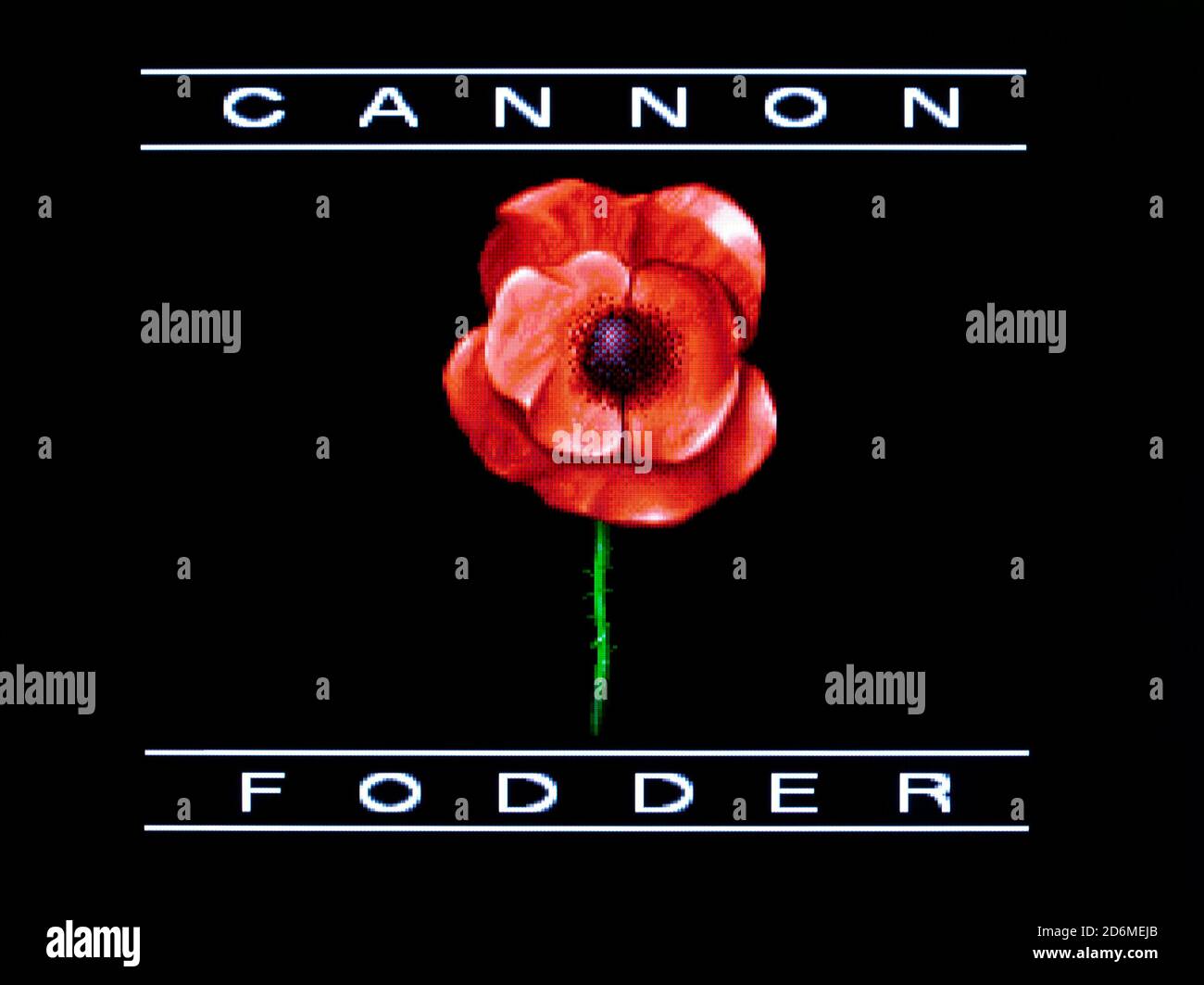 Cannon Fodder - 3DO Interactive Multiplayer Videogame - Editorial Use Only Stock Photo