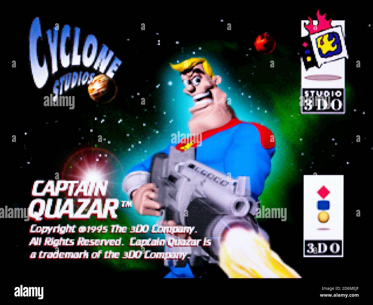 Captain Quazar - 3DO Interactive Multiplayer Videogame - Editorial Use Only Stock Photo
