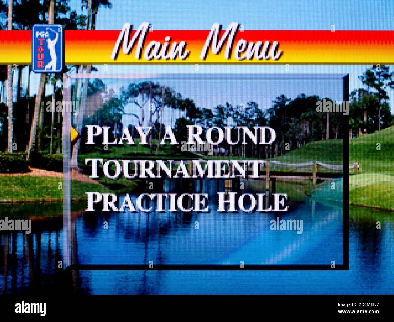 PGA Tour - 3DO Interactive Multiplayer Videogame - Editorial Use Only Stock Photo