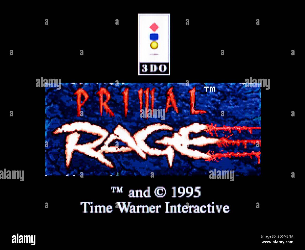 Primal Rage - 3DO Interactive Multiplayer Videogame - Editorial Use Only Stock Photo