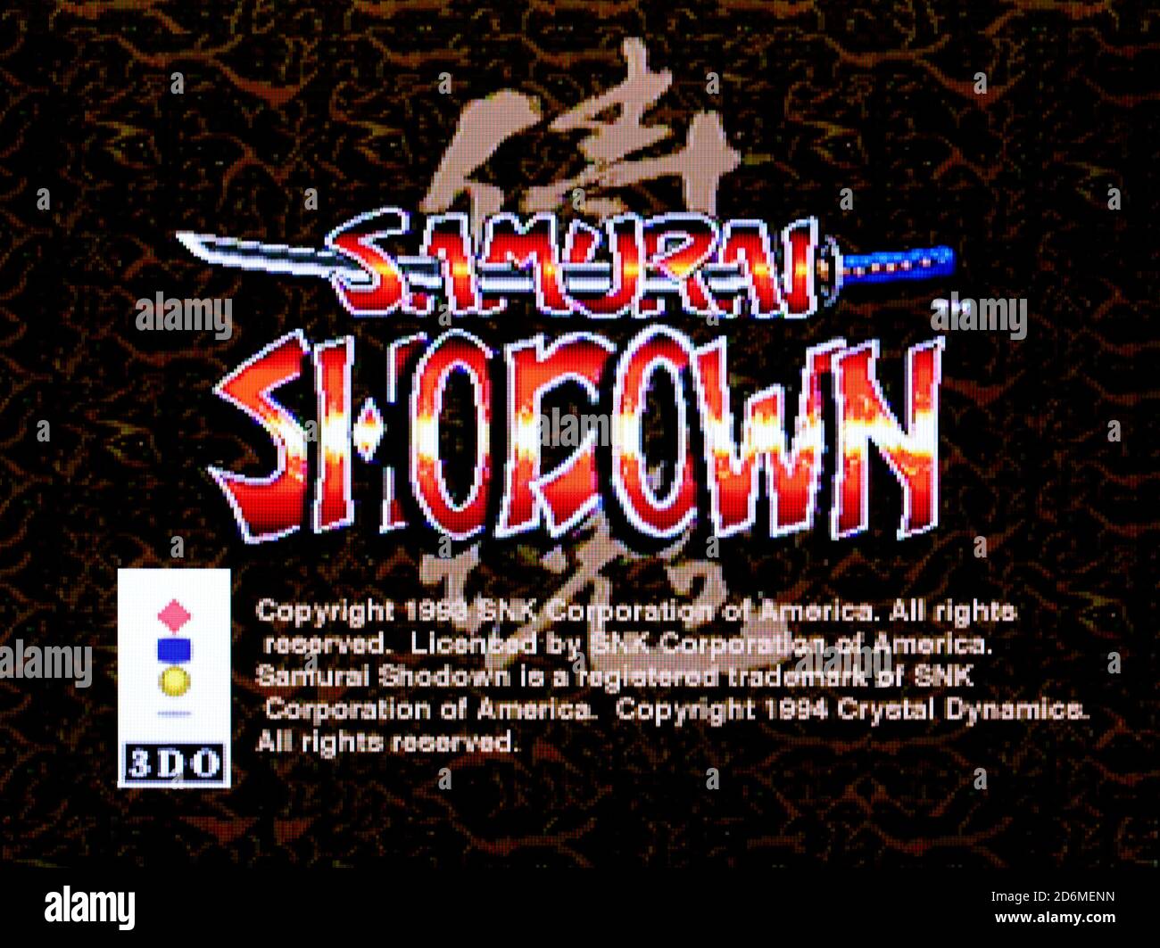 Samurai Shodown - 3DO Interactive Multiplayer Videogame - Editorial Use Only Stock Photo