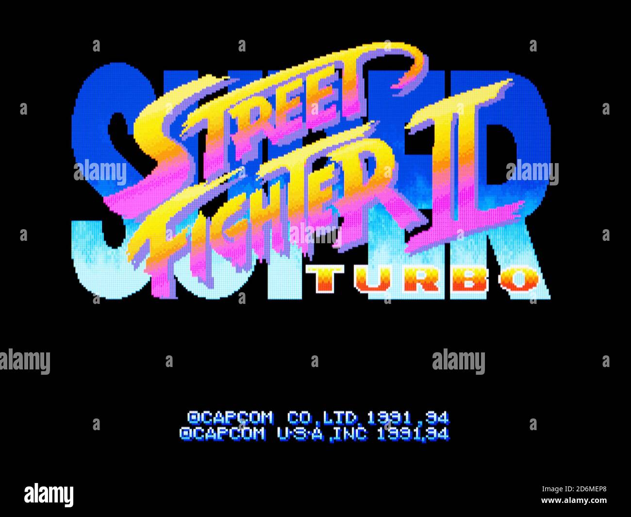Street Fighter II Turbo - 3DO Interactive Multiplayer Videogame - Editorial Use Only Stock Photo