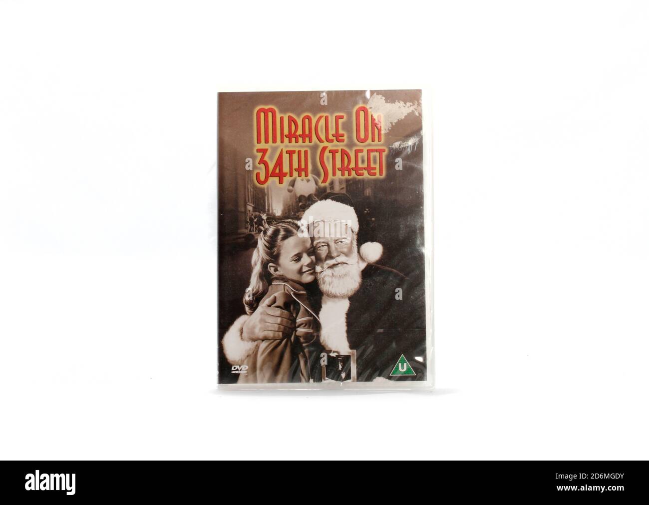 Where:  Nottingham When:  March 2020 Who:   What:  Miracle on 34th Street - a film Why:     Description: Miraccle on 34th Street - a film starring, Ma Stock Photo