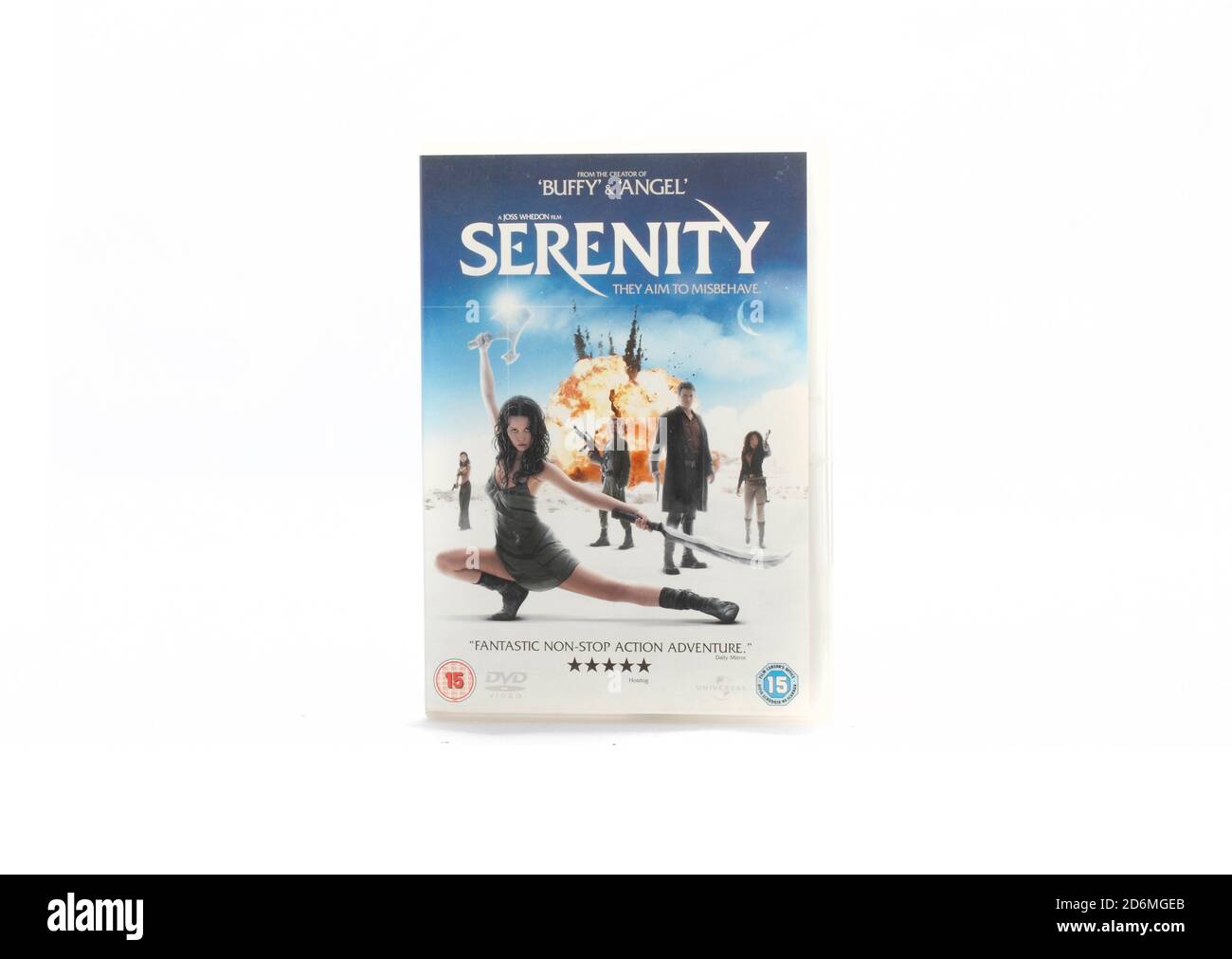 Where:  Nottingham When:  March 2020 Who:   What:  Serenity - a film Why:     Description: Serenity, a film starringNathan Fillion, Alan Tudyk, Adam B Stock Photo