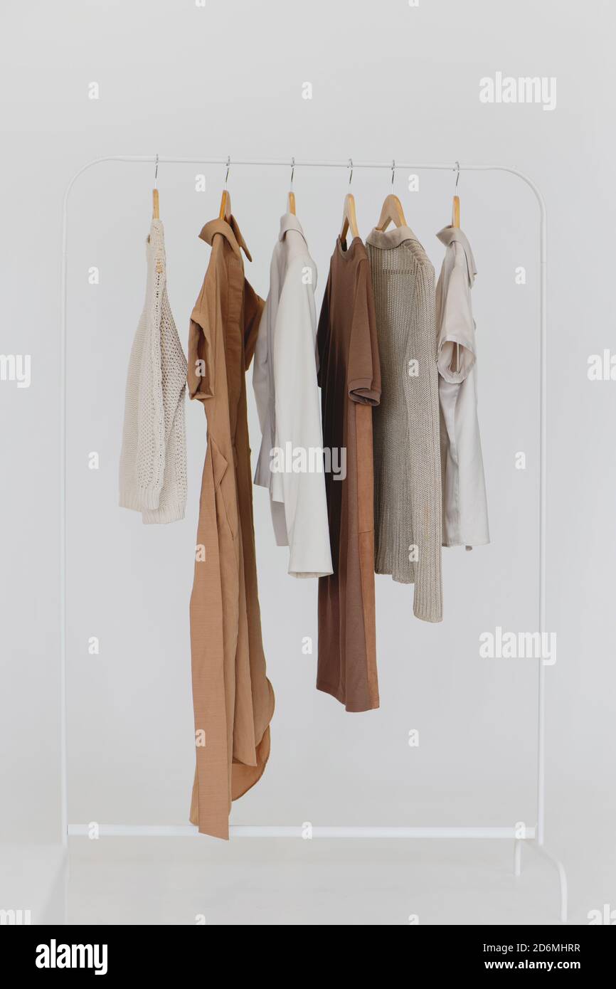 Clearance Sale Clothes Rack With A Selection Of Fashion For Women