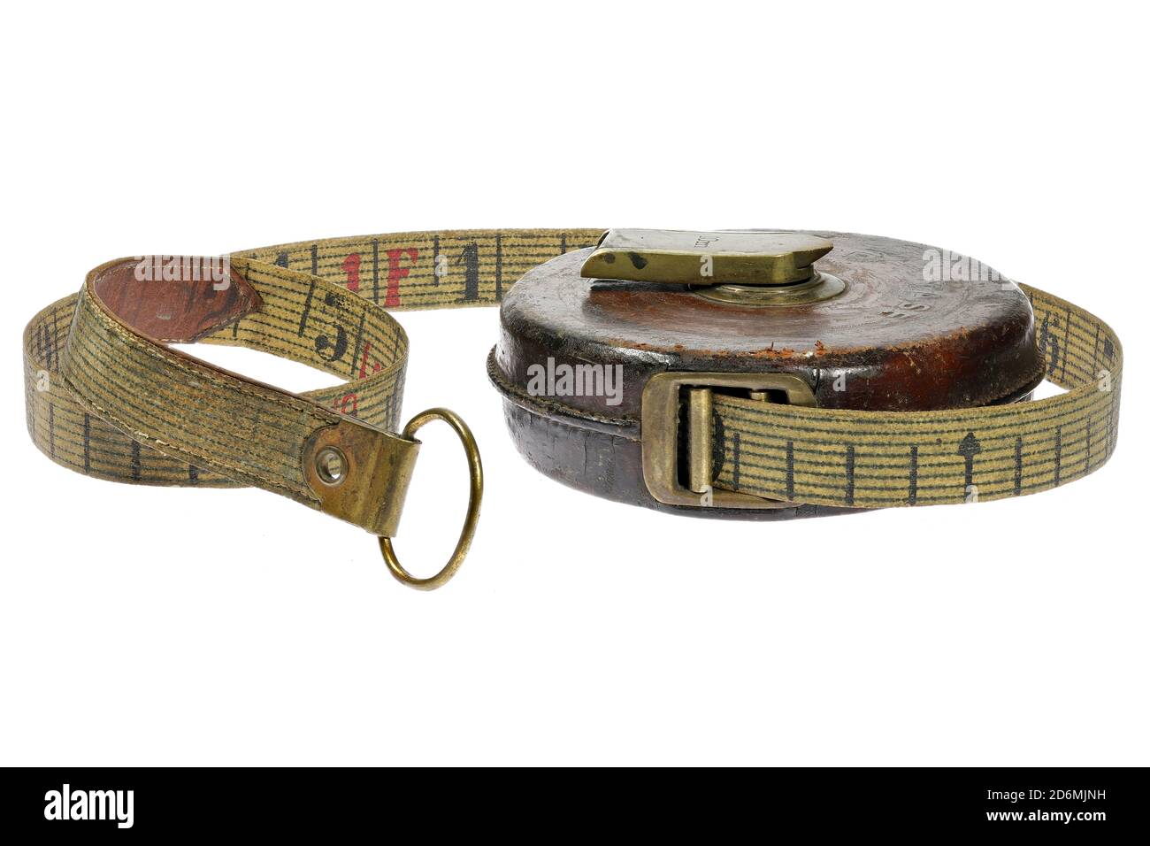 vintage tape measure isolated on white background Stock Photo Alamy