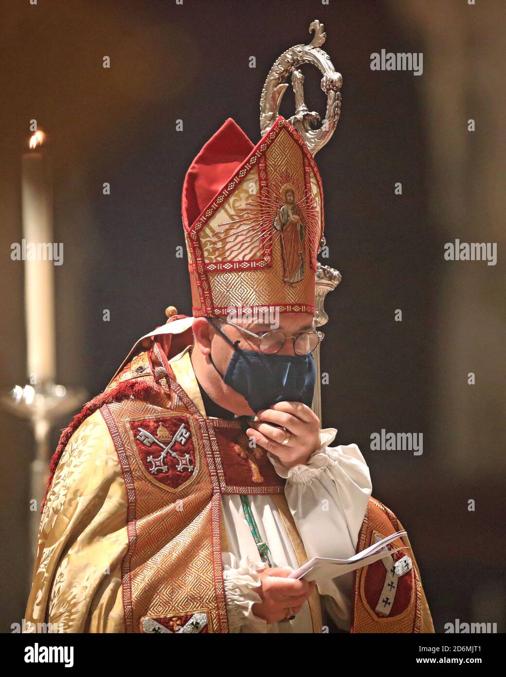 The Most Reverend Stephen Cottrell, during his enthronement as the 98th