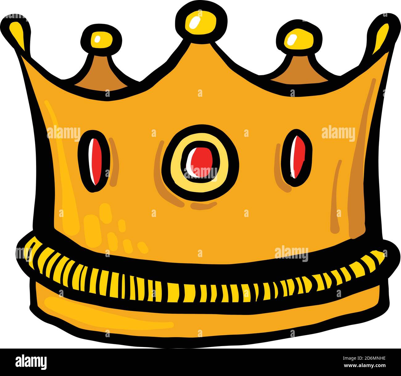 Crown silhouette collection gold hi-res stock photography and images ...