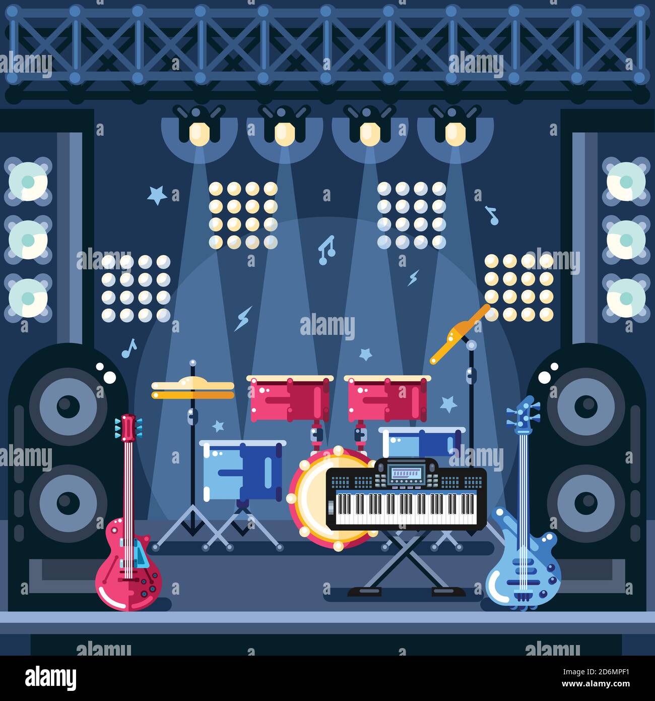 rock concert stage design