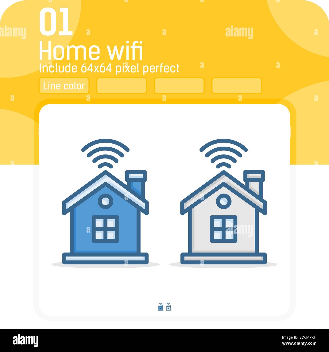 Smart house connect logo Stock Vector Images - Alamy