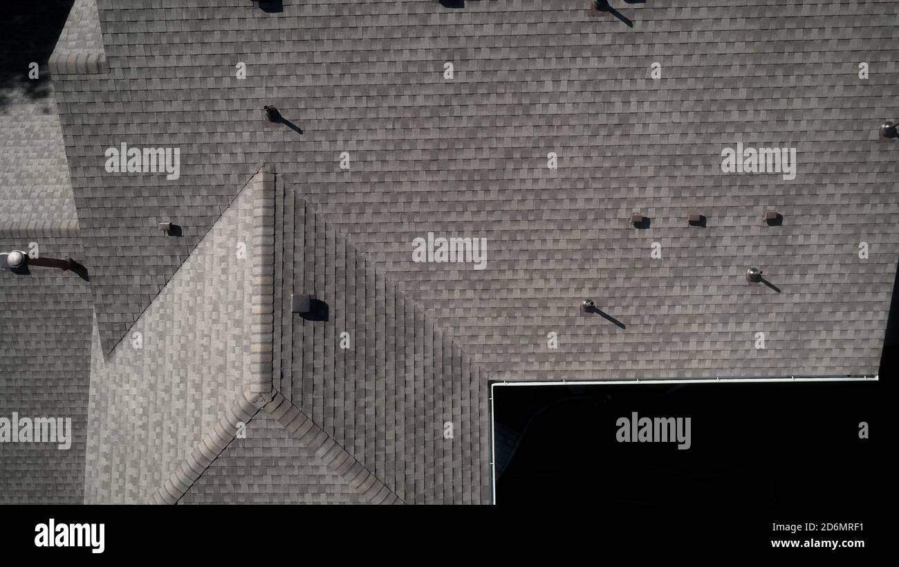 Random Shingle Pattern Abstract shingle pattern on the top of a roof Stock Photo - Alamy