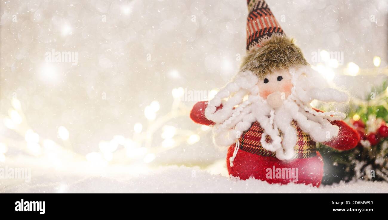 Santa claus snowball fun hi-res stock photography and images - Alamy