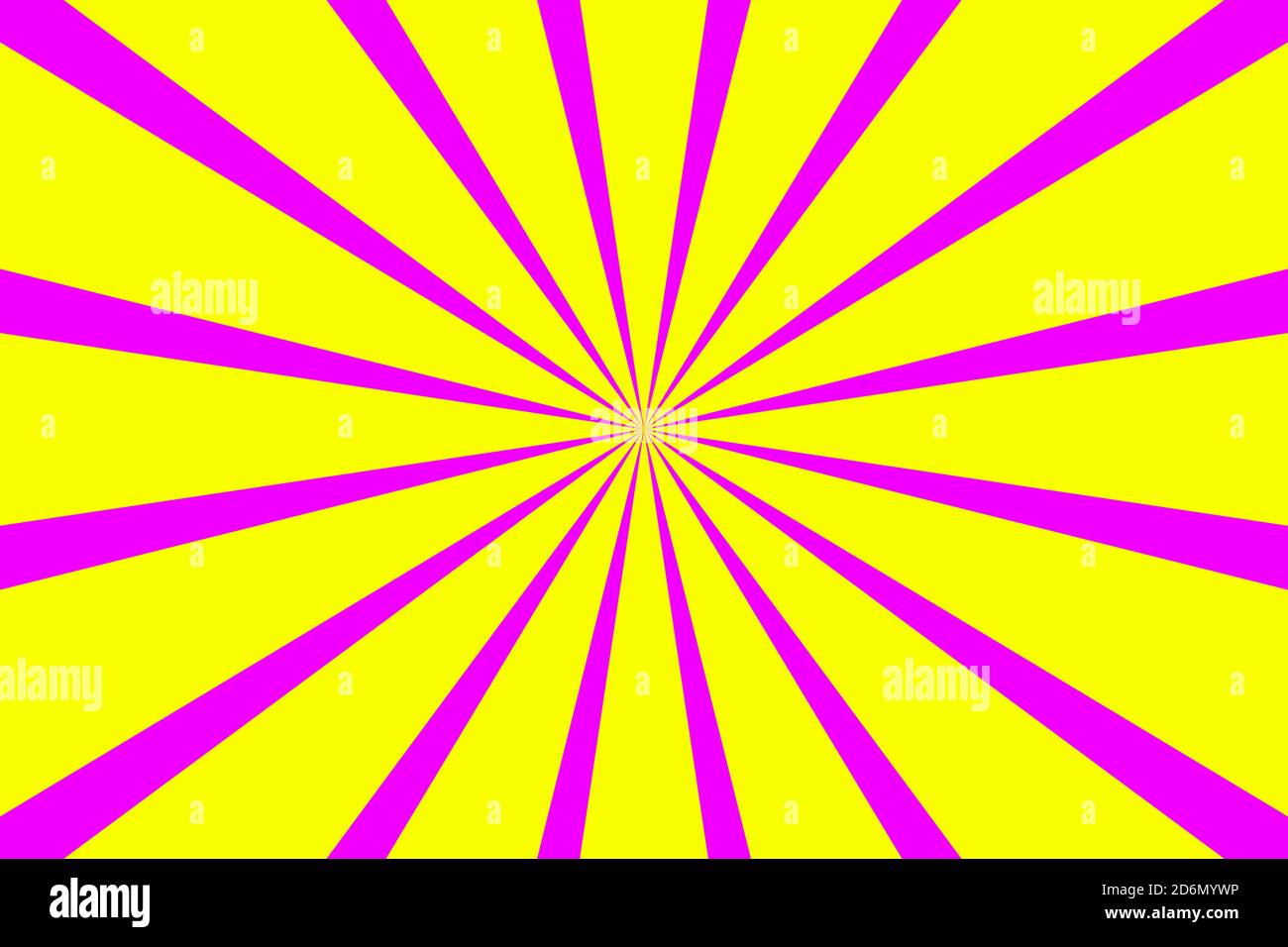 Pop art banner with rays. Explosion poster. Comic pattern with sunburst Stock Vector