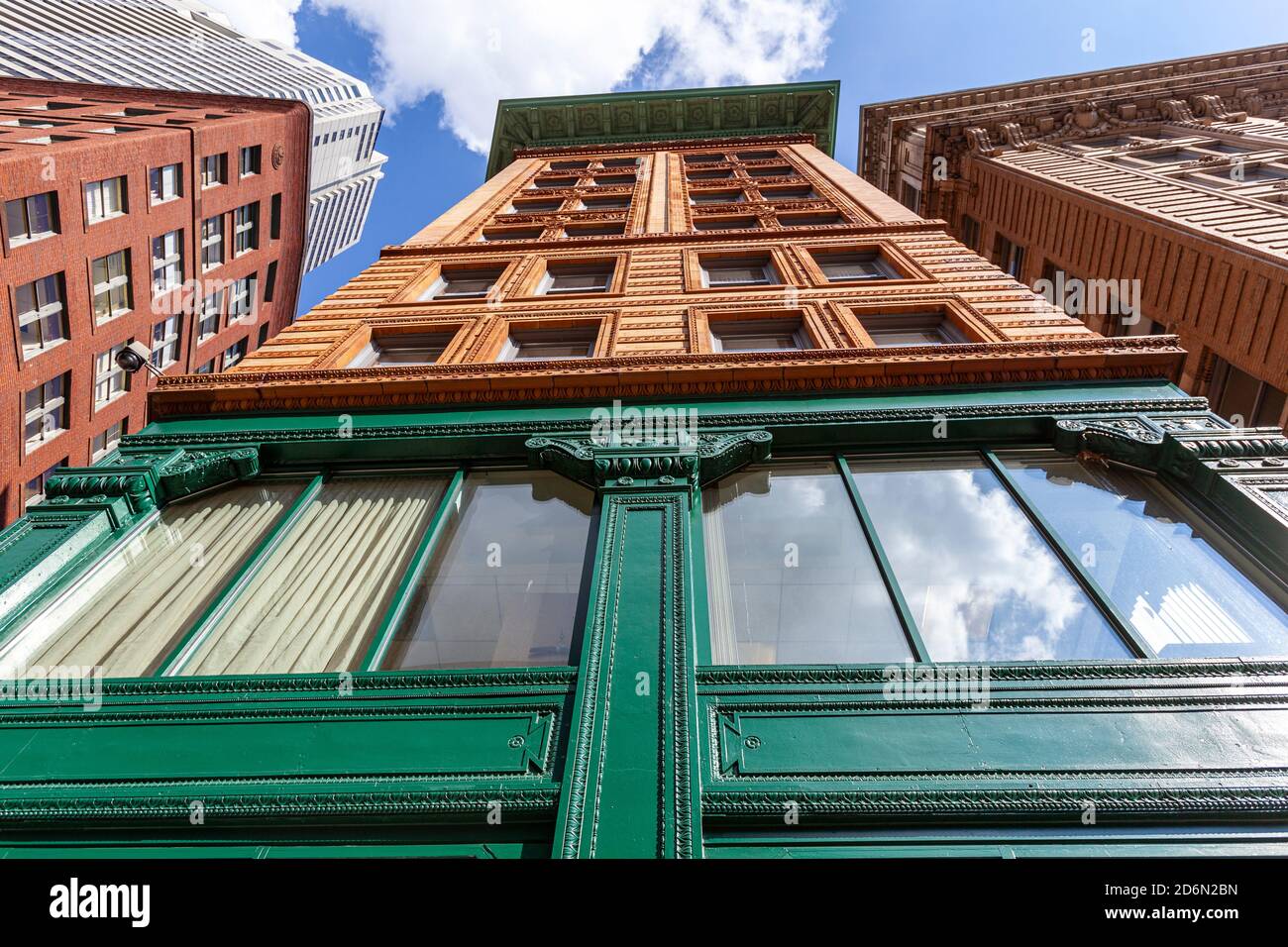 Winthrop Building, Water st, Financial District, Boston, Massachusetts, USA Stock Photo Alamy
