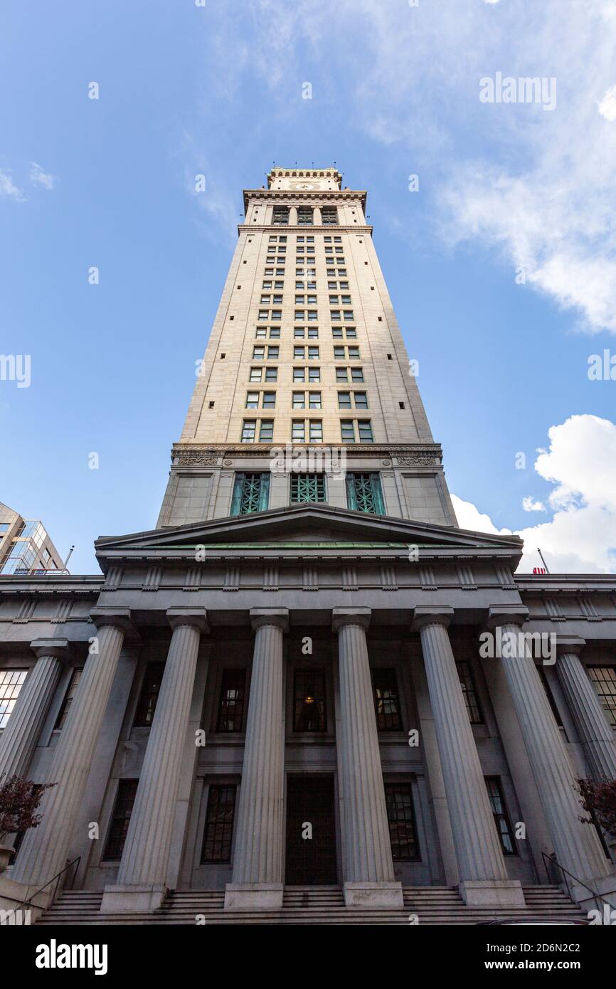 Custom House Tower, McKinley Square, Financial District, Boston