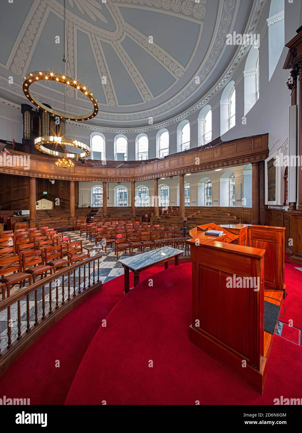 Interior views of All Saints Church, Newcastle upon Tyne, England ...