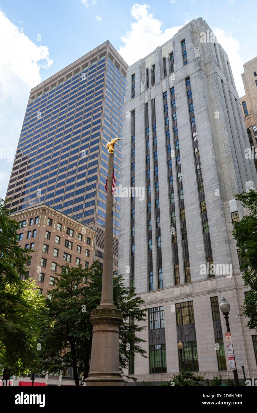 Post Office Square, Financial District, Boston, Massachusetts, USA Stock Photo Alamy