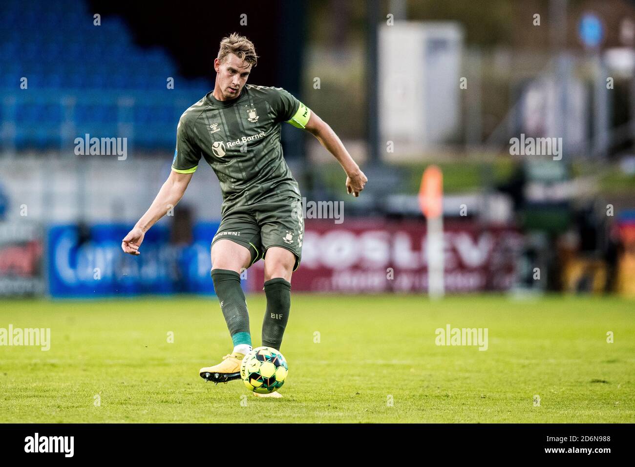 Haderslev, Denmark. 18th 2020. Andreas Maxso (5) of Broendby IF seen during the 3F Superliga match between Sonderjyske and Brondby IF at Sydbank Park in Haderslev. (Photo Credit: Gonzales Photo/Alamy Live