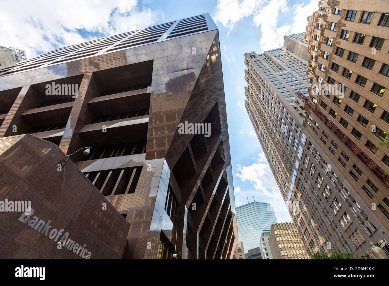 100 Federal Street, Bank Of America building, Financial District, Boston, Massachusetts, USA Stock Photo