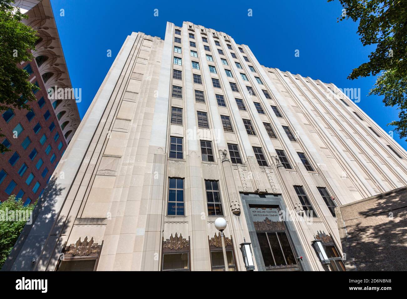 Art deco building, 6 Bowdoin Square, New England Telephone & Telegraph