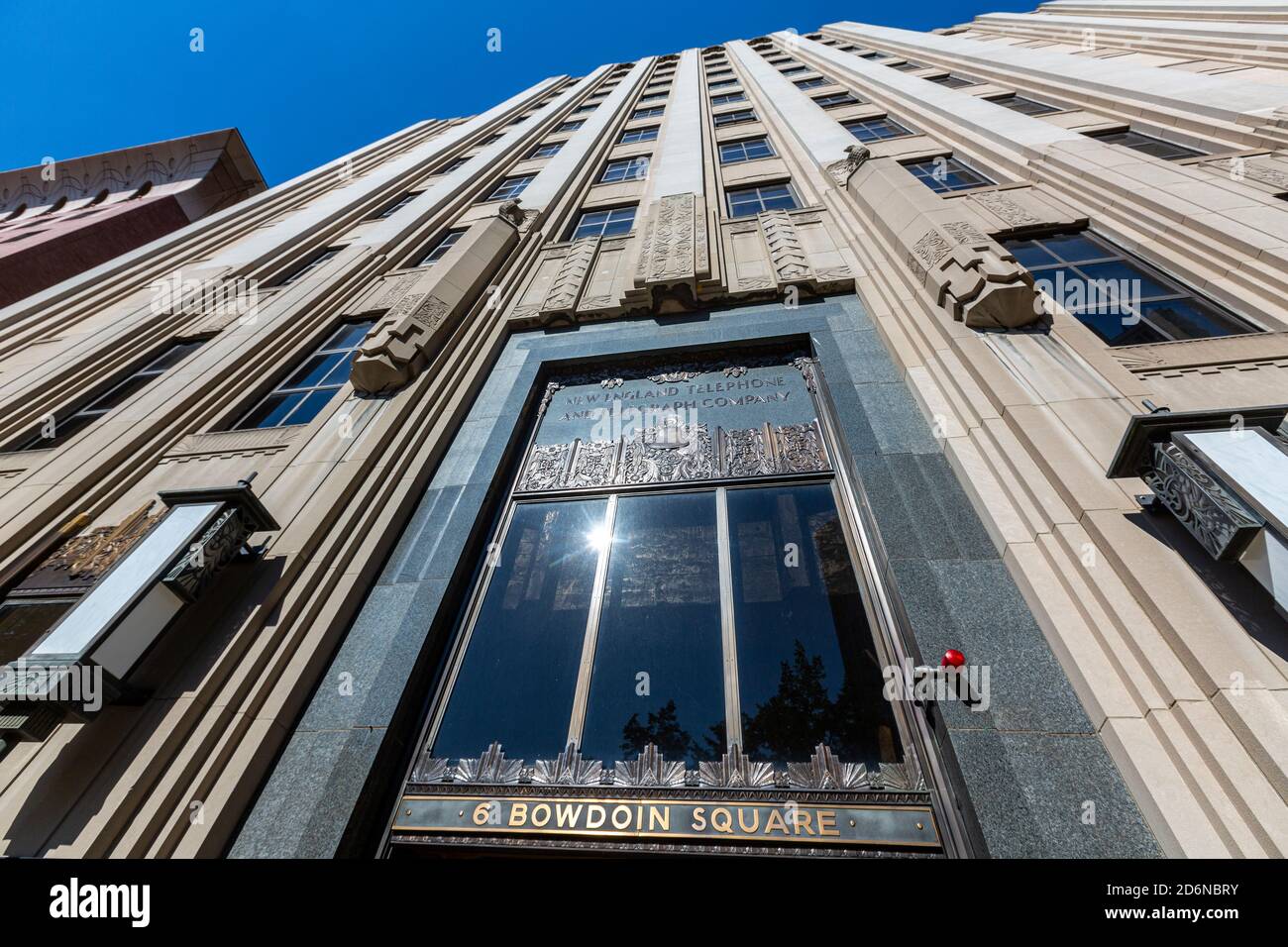 Art deco building, 6 Bowdoin Square, New England Telephone & Telegraph