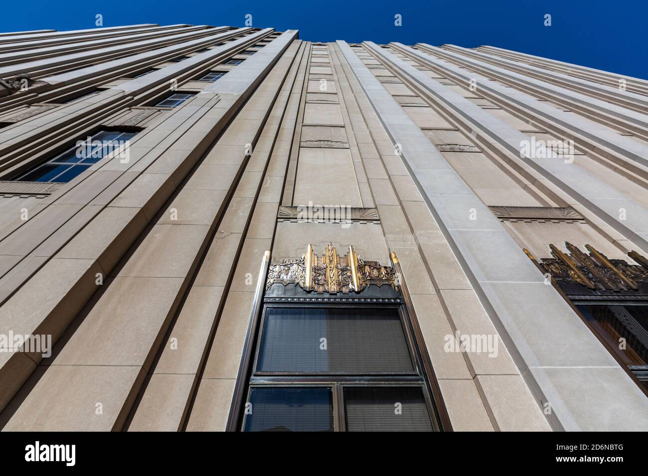 Art deco building, 6 Bowdoin Square, New England Telephone & Telegraph