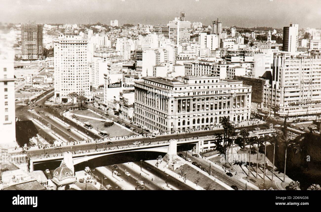 Ship Port RECIFE PERNAMBUCO Brazil RPPC Vintage Brasil Photo Postcard 1940s