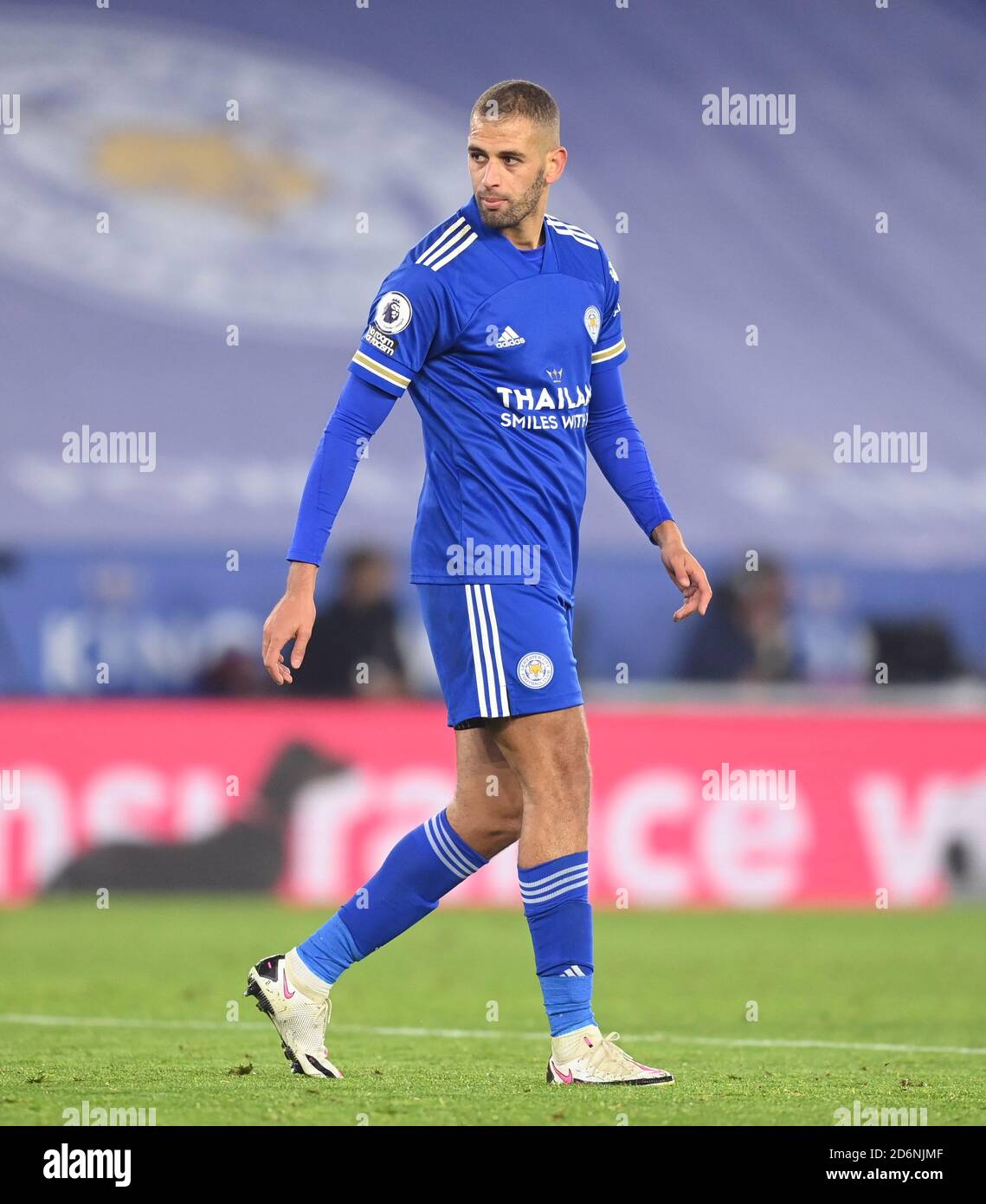 Anderlecht's Islam Slimani pictured during a soccer match between