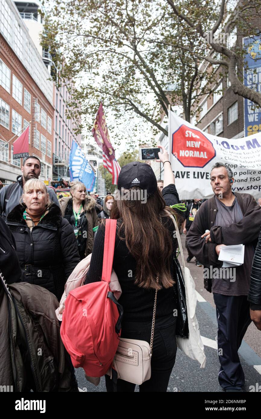 Stand Up X With Piers Corbyn (Jeremy Corbyn's Brother) Rally in Central ...