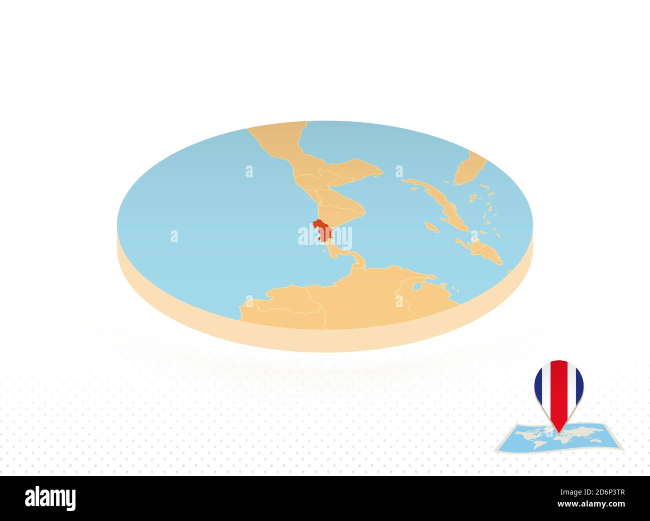 costa-rica-map-designed-in-isometric-style-orange-circle-map-of-costa