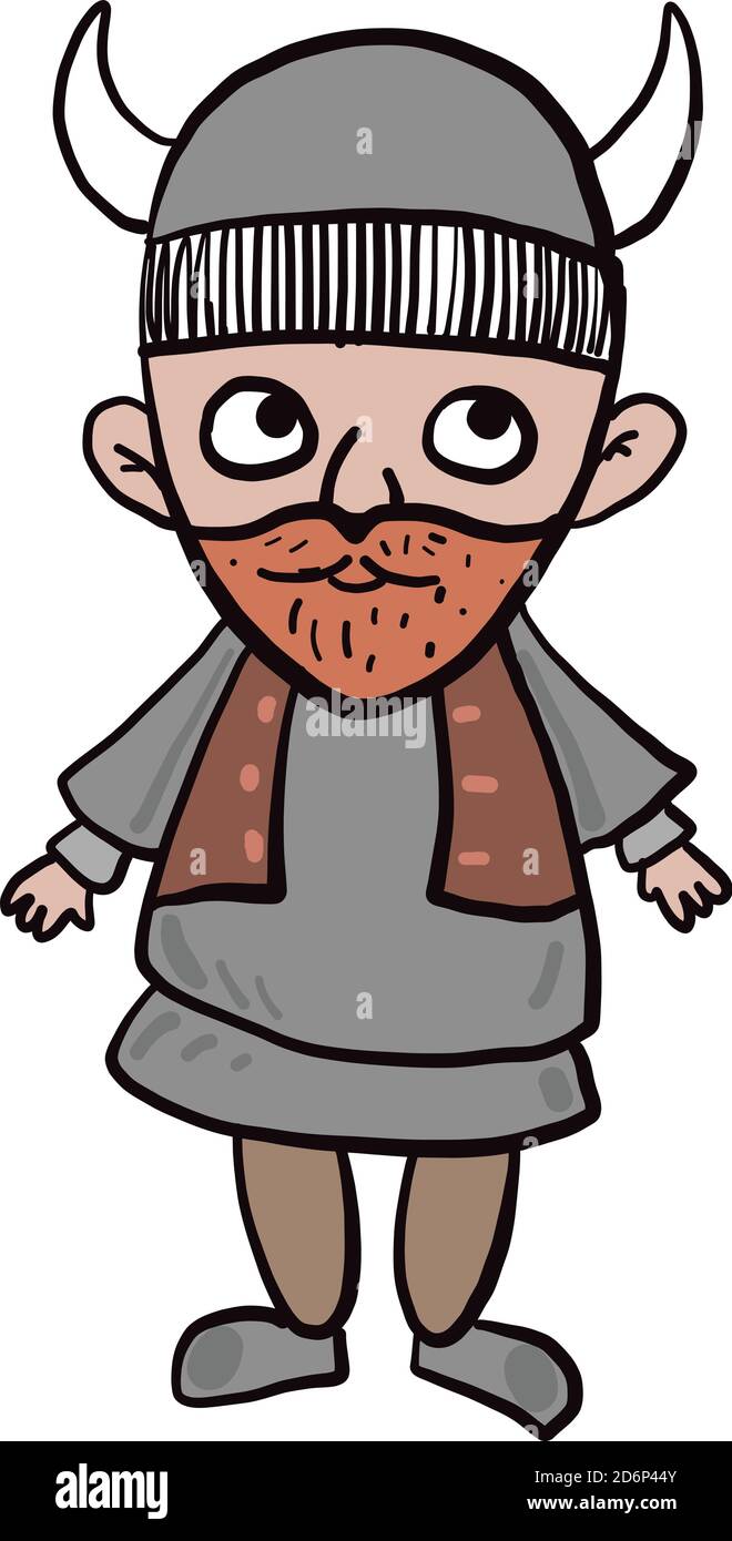 Viking Cartoon Norse Dress