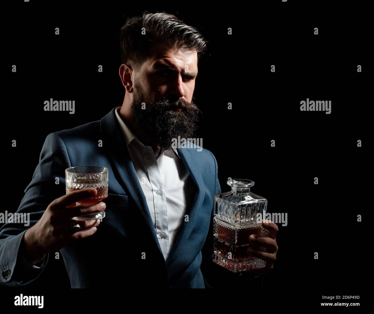 Old man with beard drunk hi-res stock photography and images - Alamy