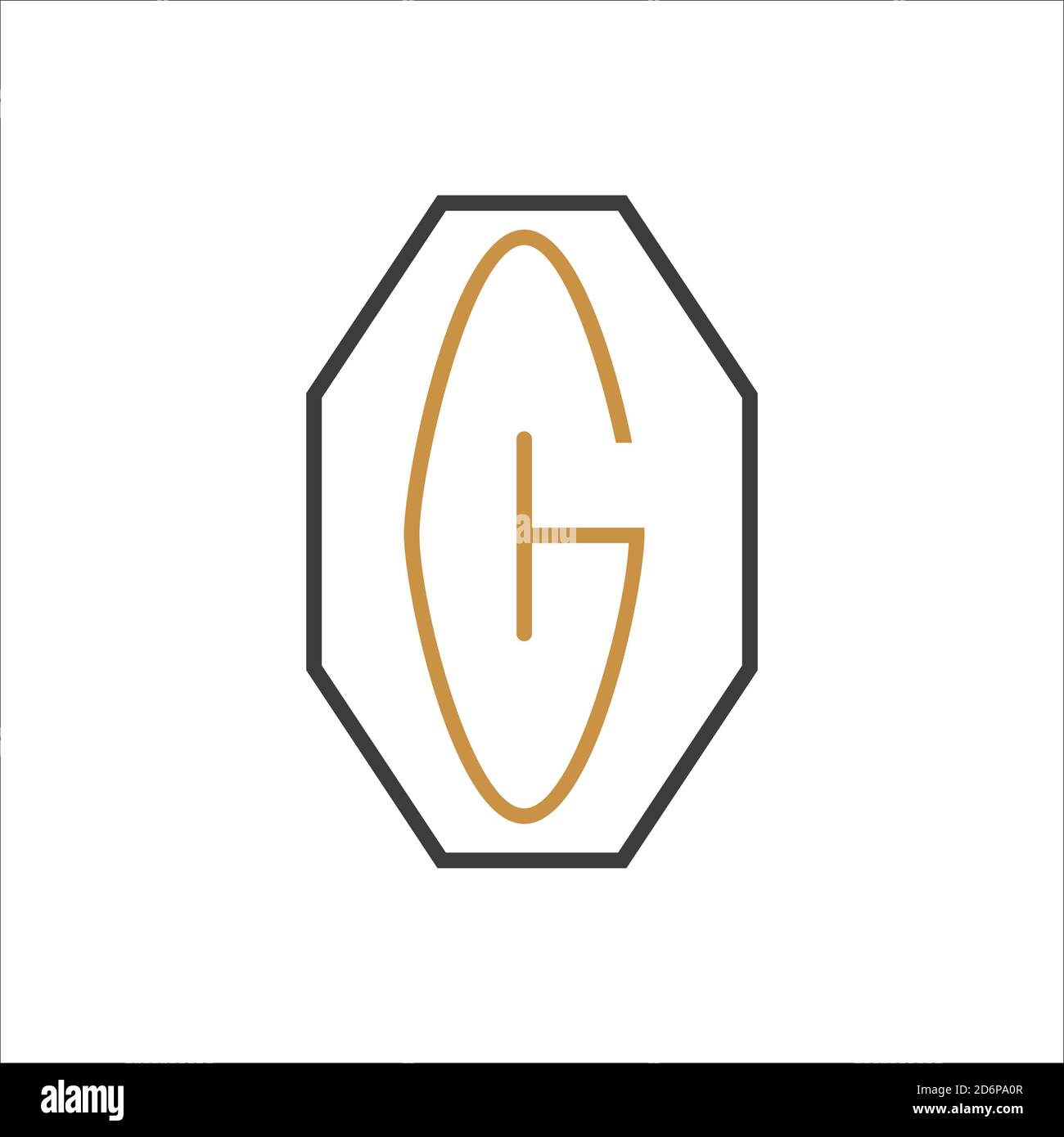 Initial letter go logo or og logo vector design template Stock Vector ...