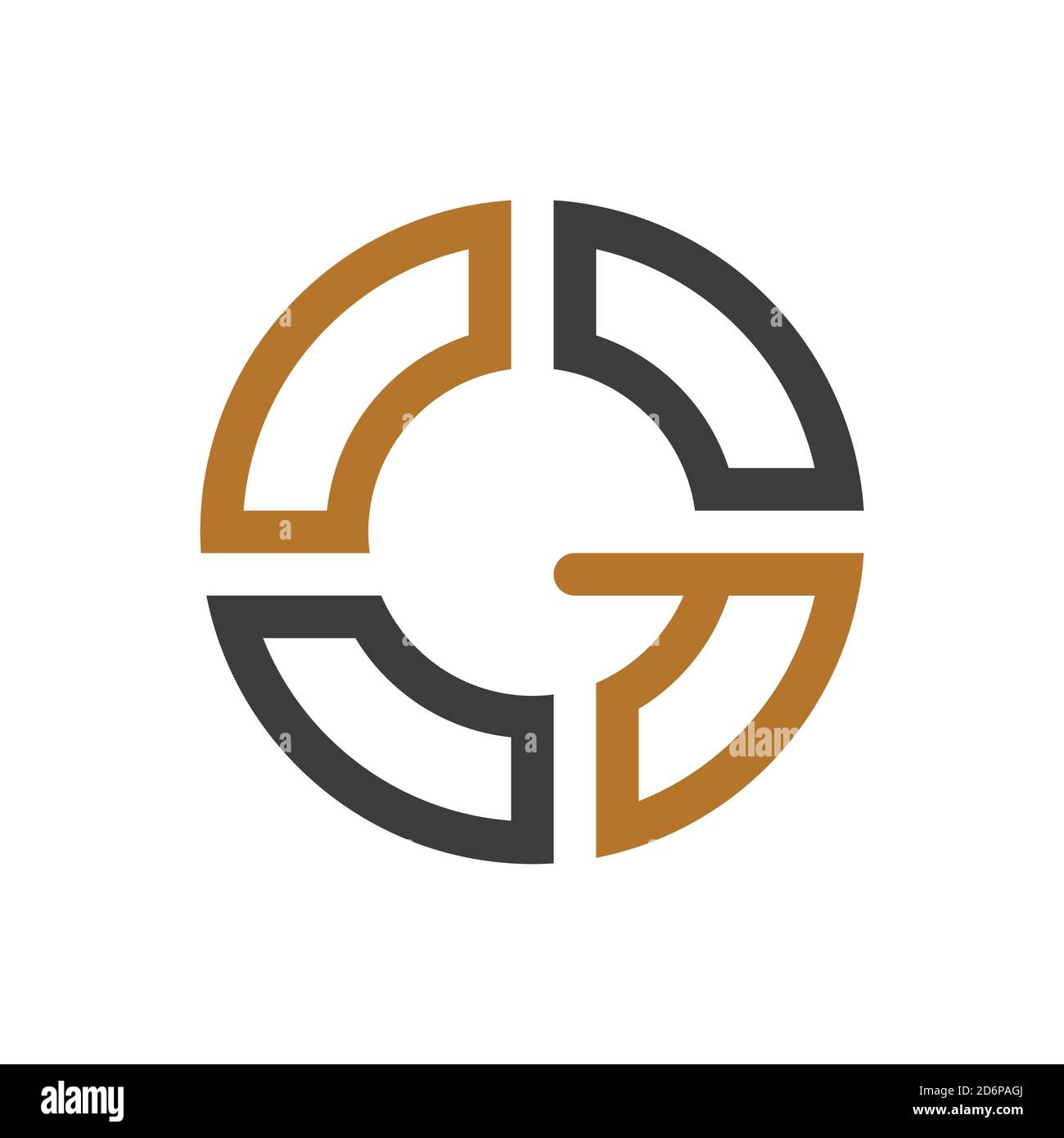 Initial letter go logo or og logo vector design template Stock Vector ...