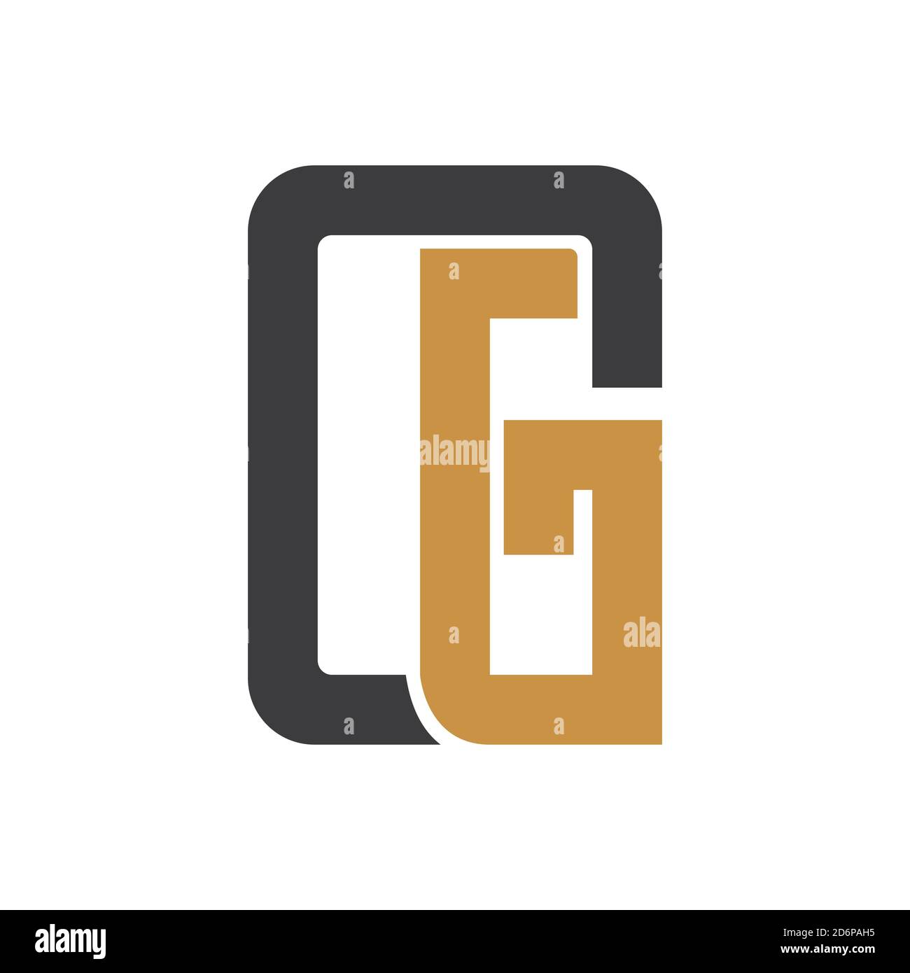 Initial letter go logo or og logo vector design template Stock Vector ...
