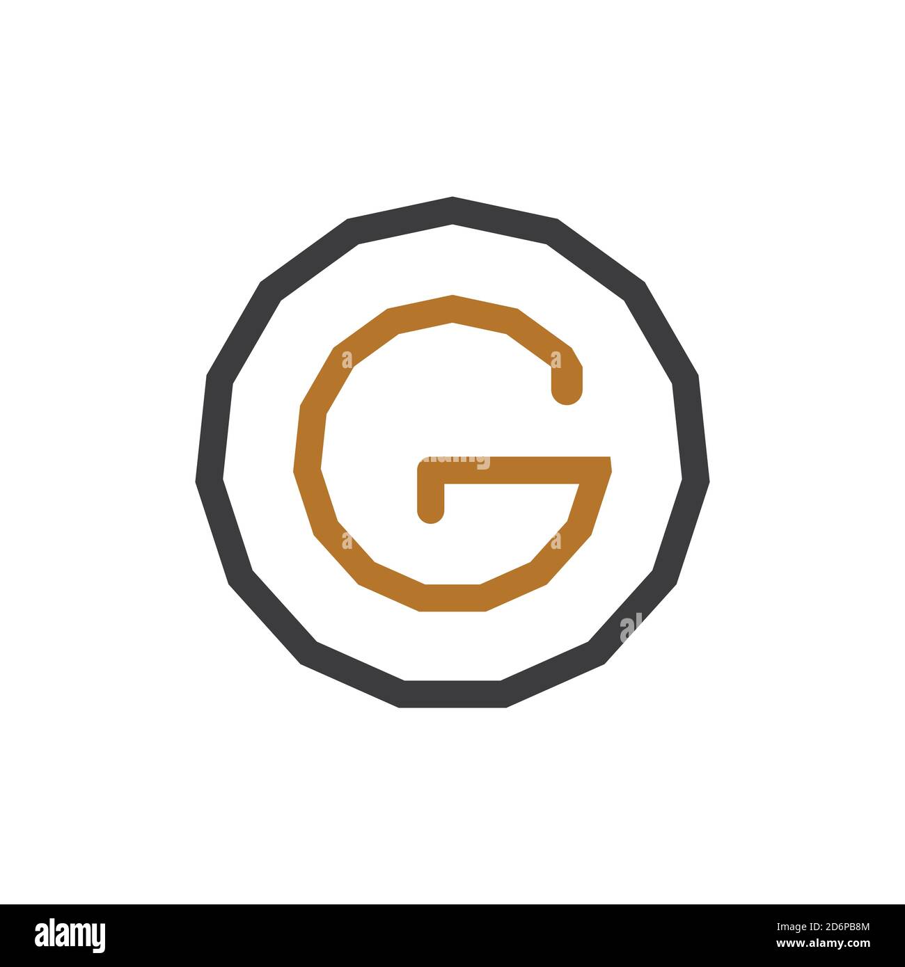 Initial letter go logo or og logo vector design template Stock Vector ...