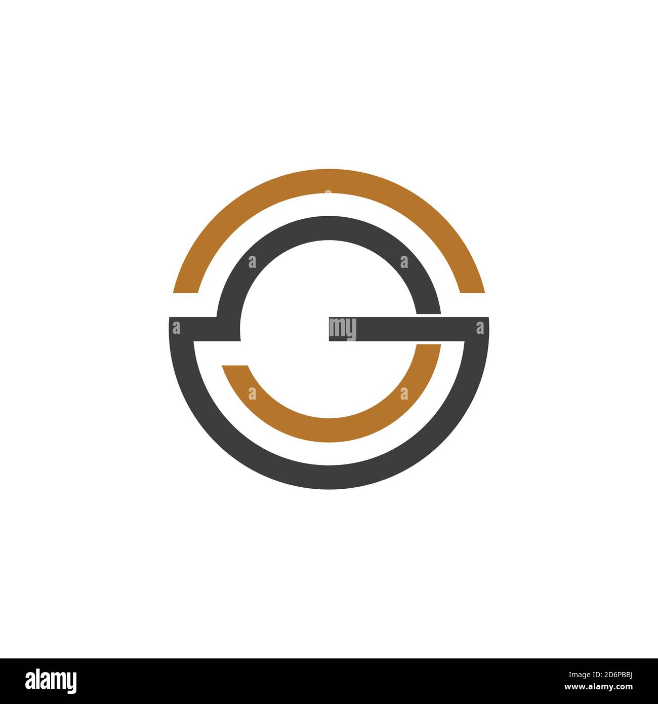 Initial letter go logo or og logo vector design template Stock Vector ...