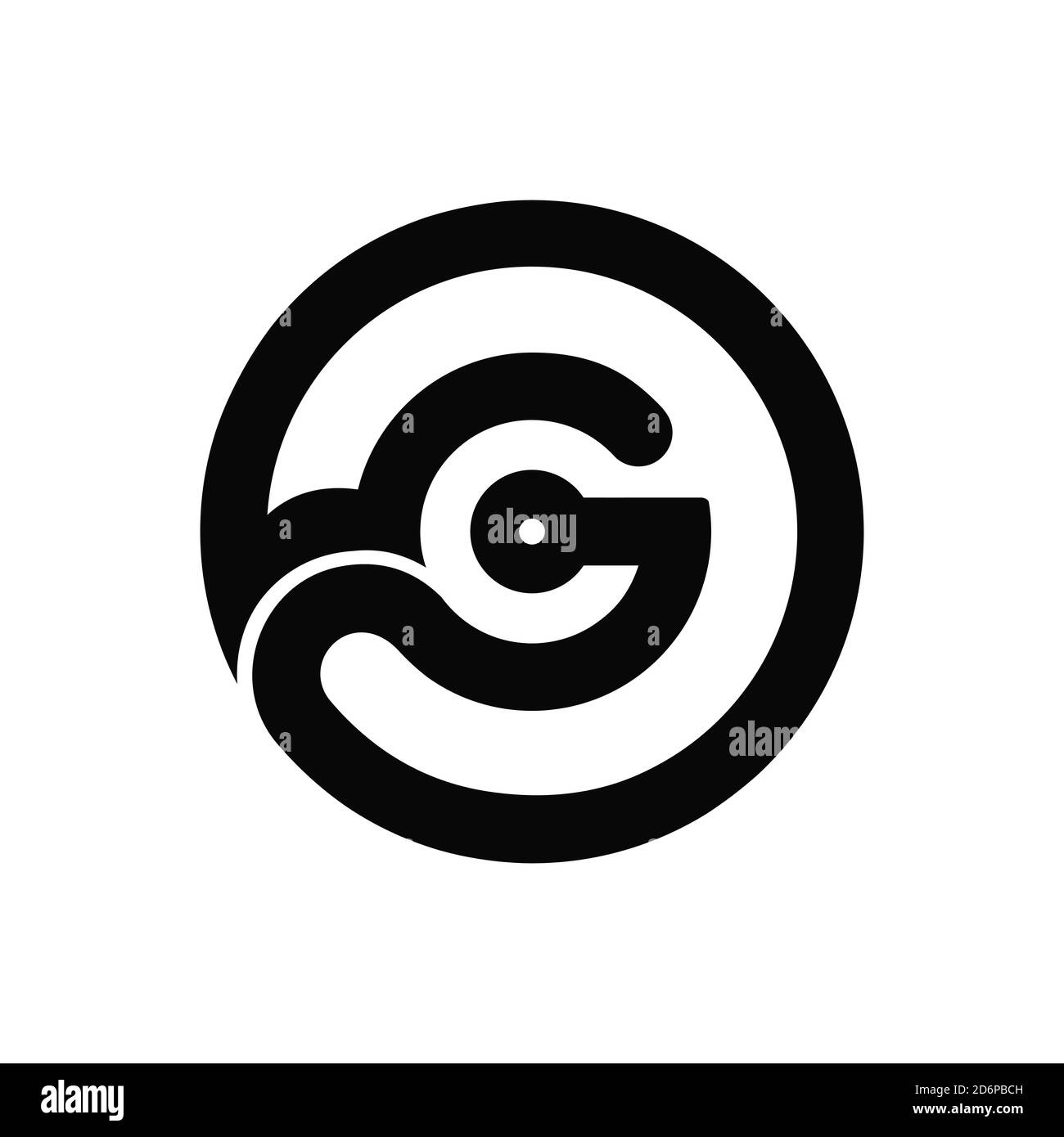 Initial letter go logo or og logo vector design template Stock Vector ...