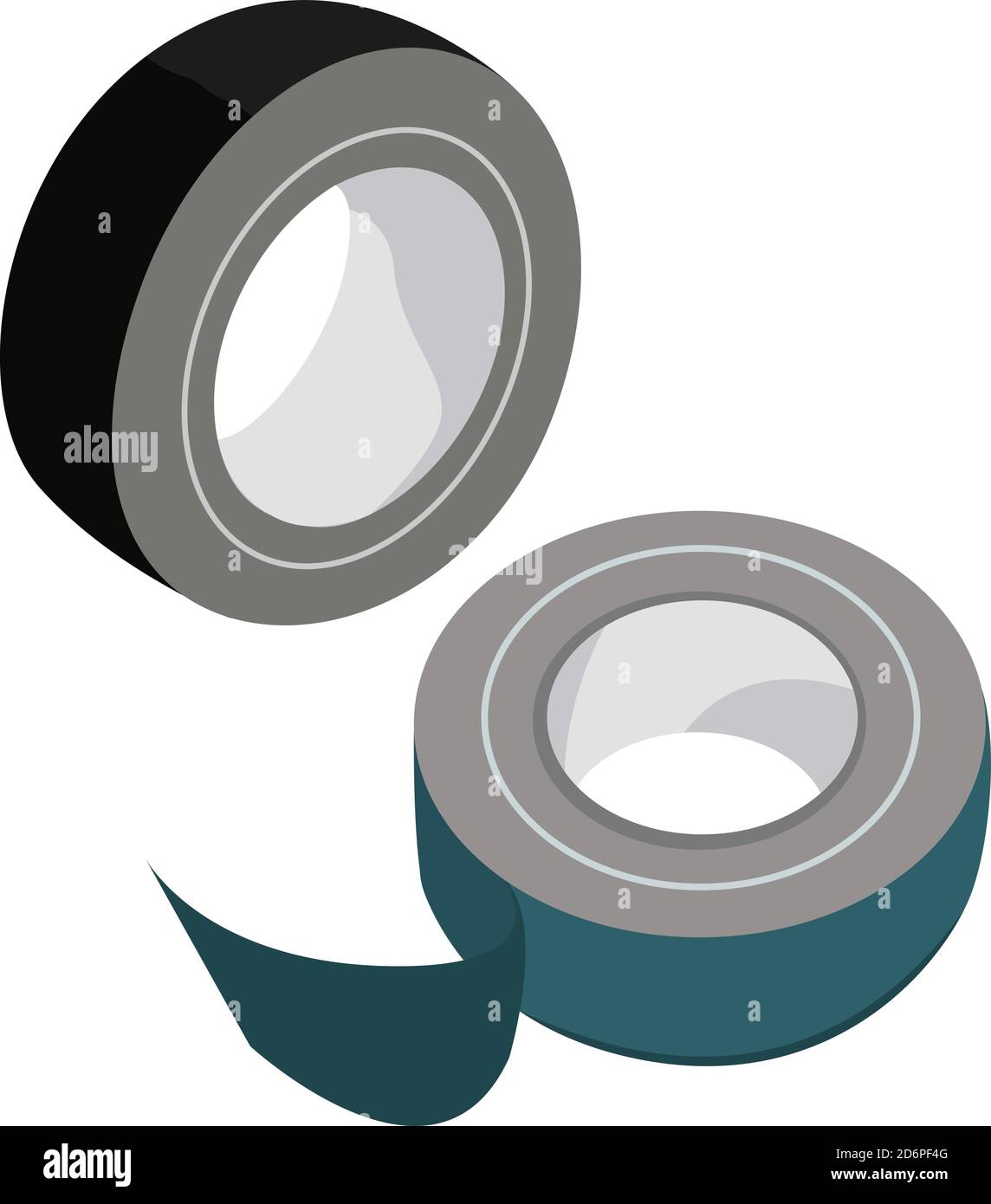 Gaffer tape, illustration, vector on white background Stock Vector Image & Art Alamy