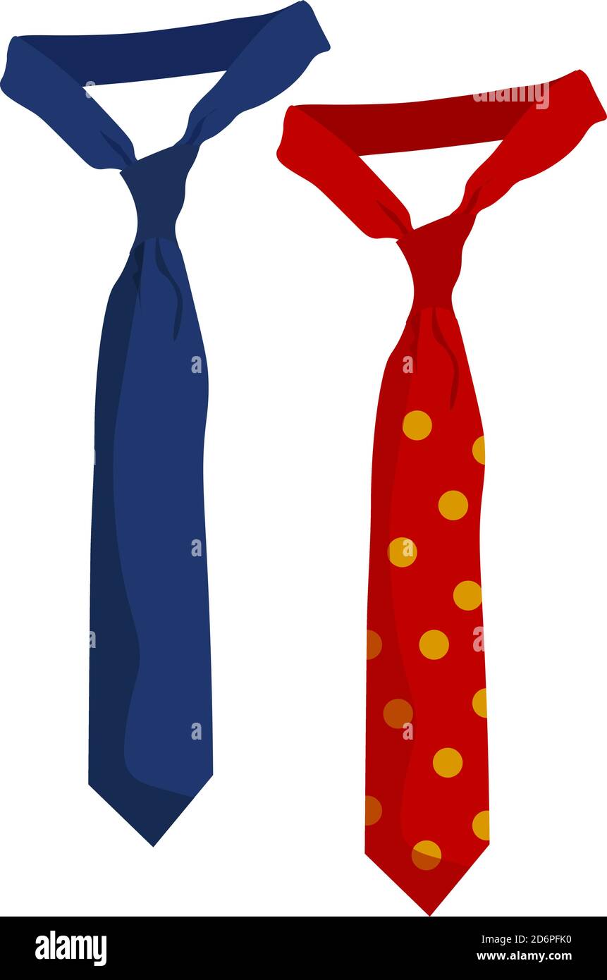 Ties wear Stock Vector Images Alamy