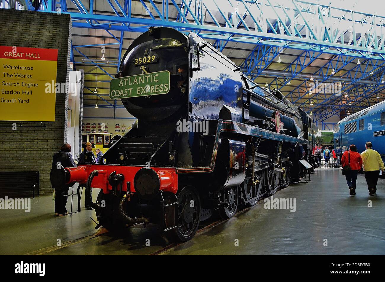 uk railways Stock Photo