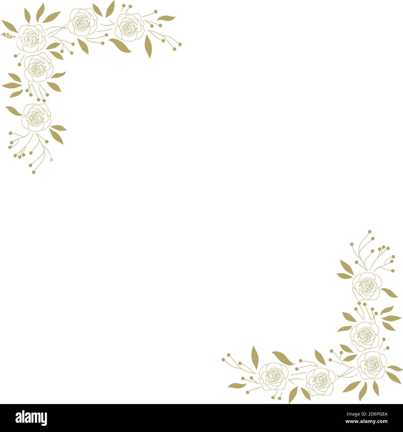 golden roses vector graphic design element Stock Vector Image & Art - Alamy