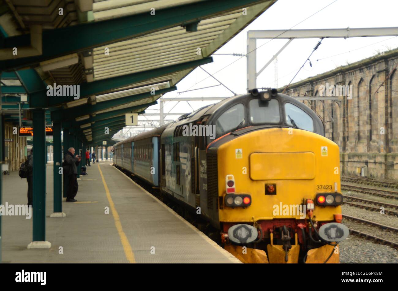 uk railways Stock Photo