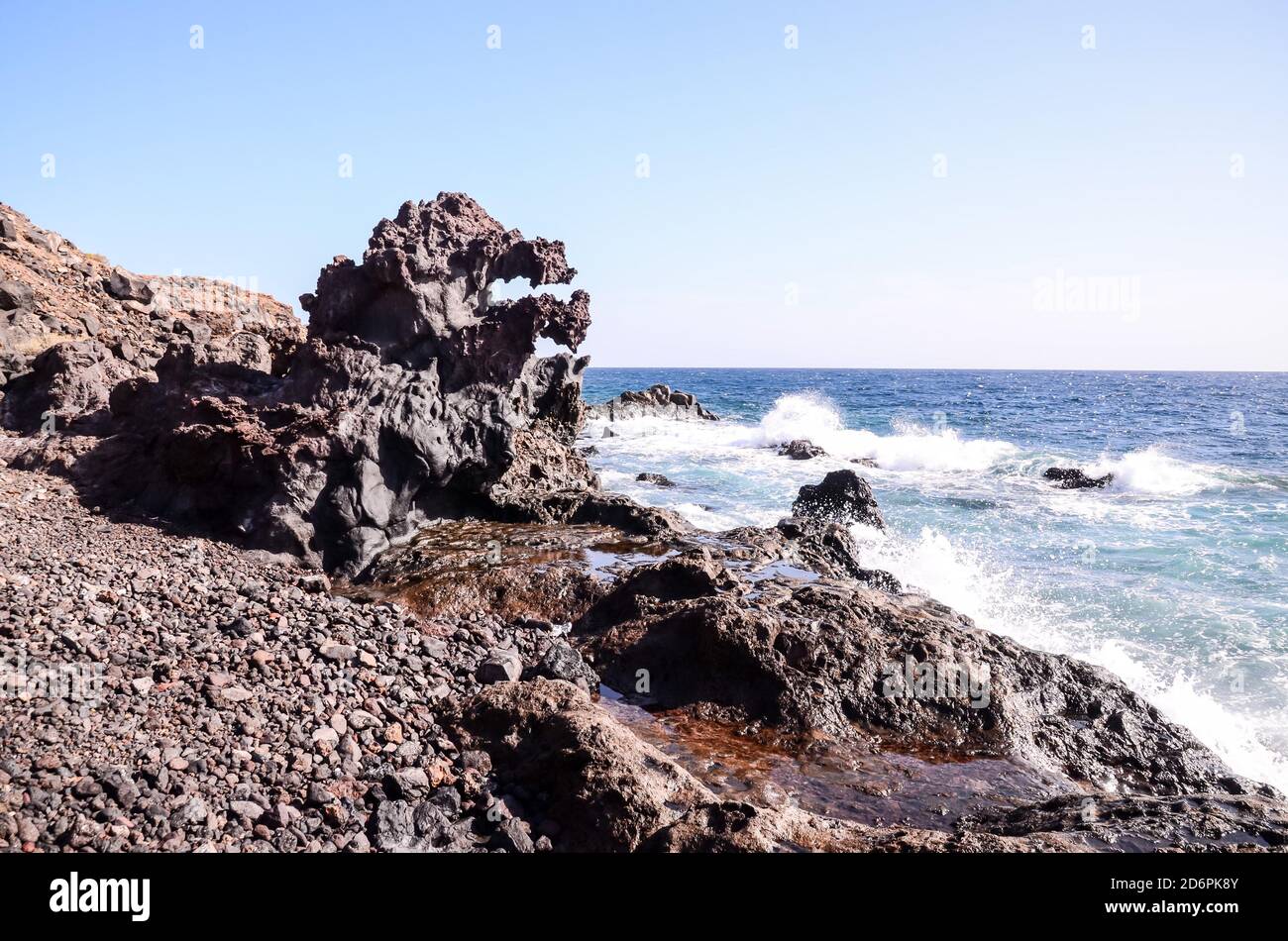 Basaltic Lava Formation Stock Photo - Alamy
