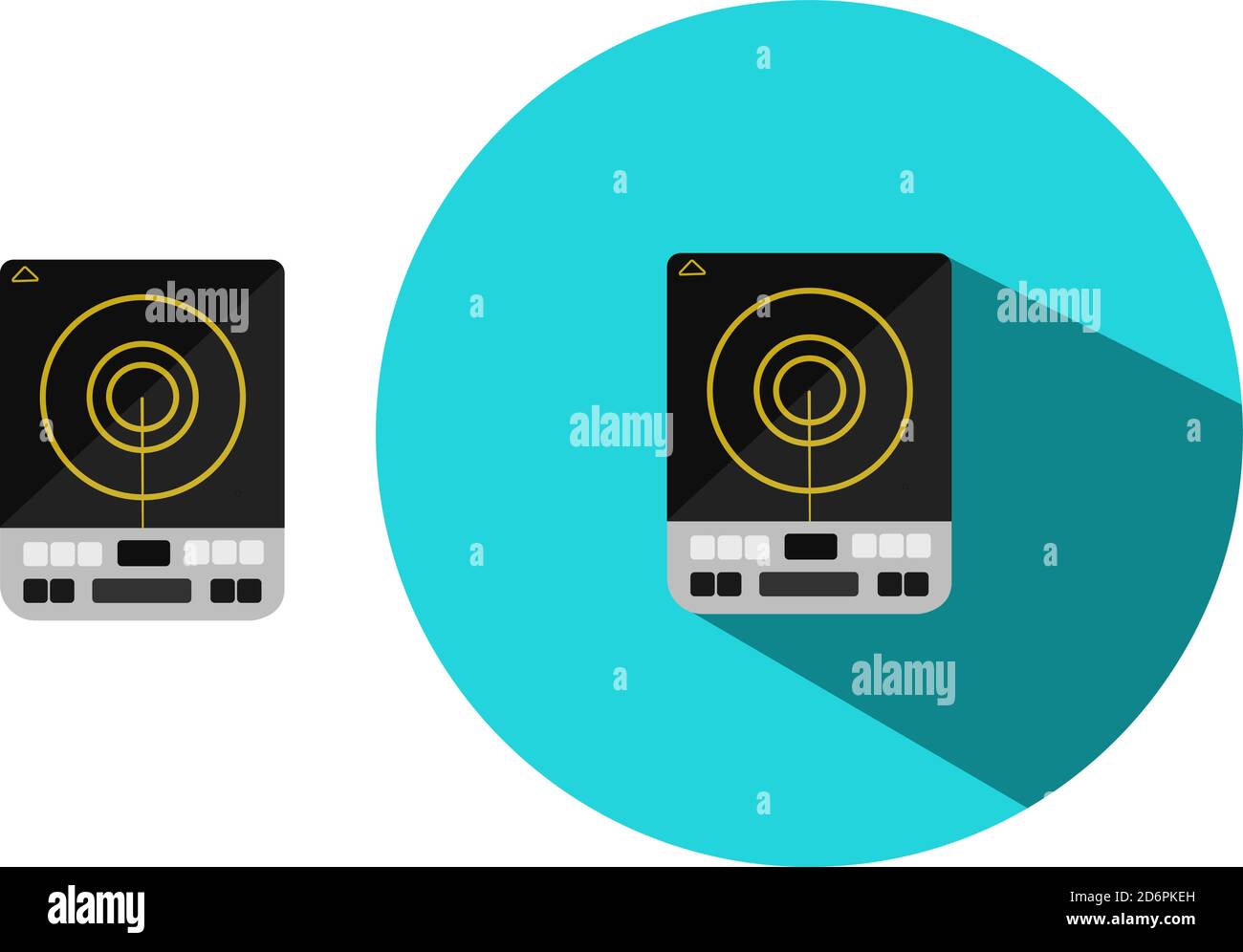 Induction icon Cut Out Stock Images & Pictures Alamy